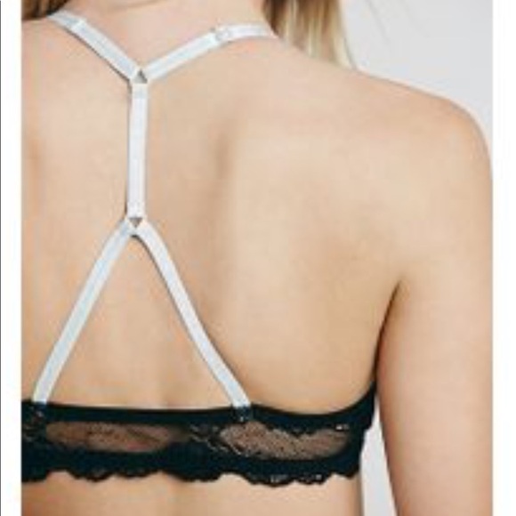 Free People Hook Me Up Sexy Lacey Sheer Bra - Picture 2 of 5
